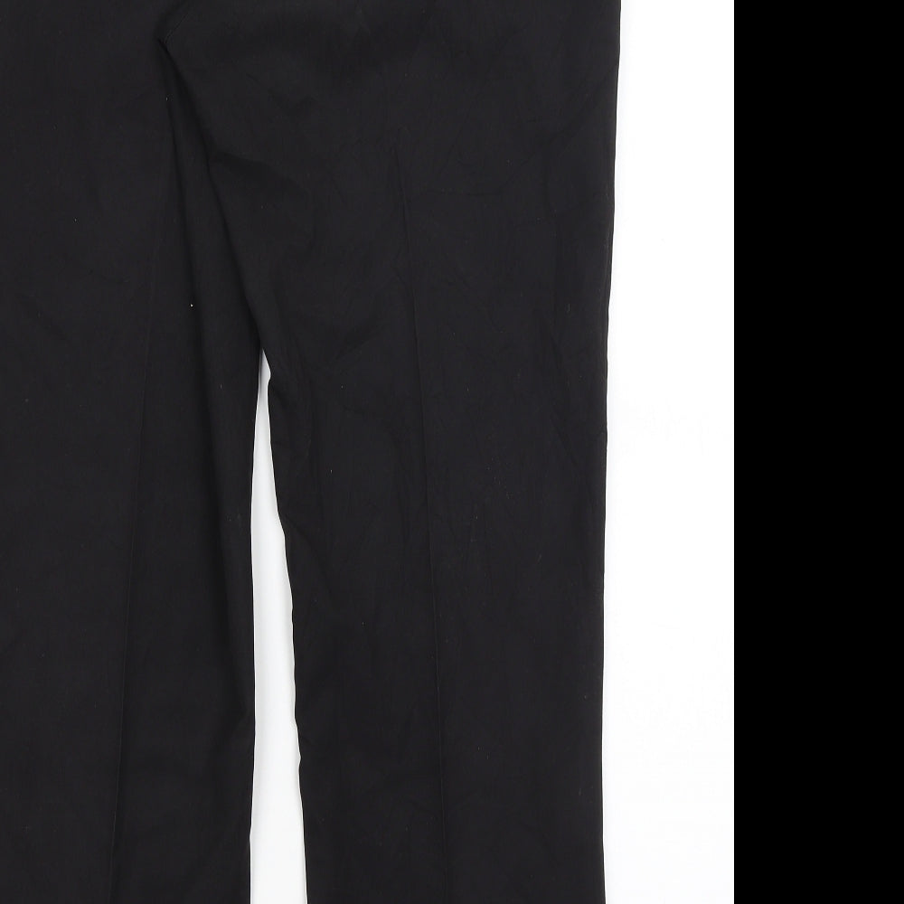 Cedar Wood State Womens Black Trousers Size 16 L29 in