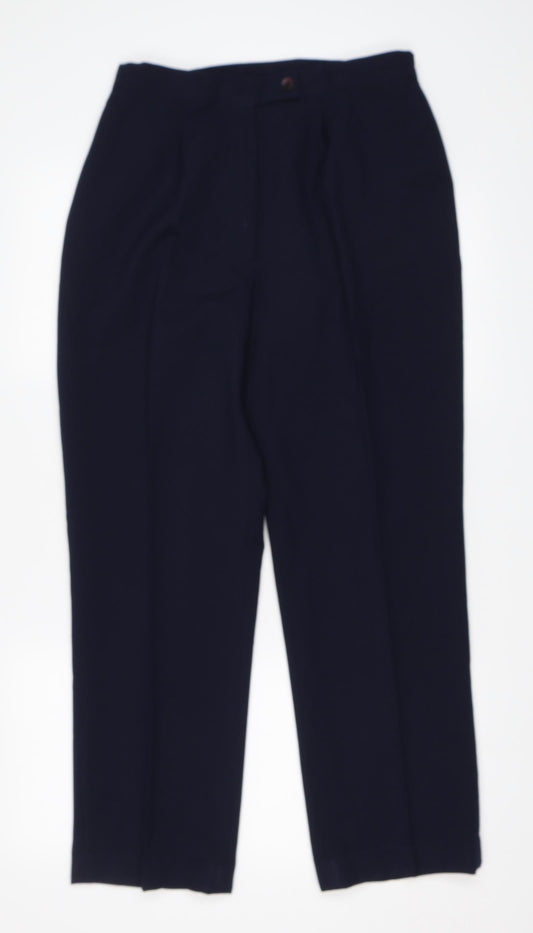 Womens UK Size 14 Berkertex Regular Fit Blue Trousers