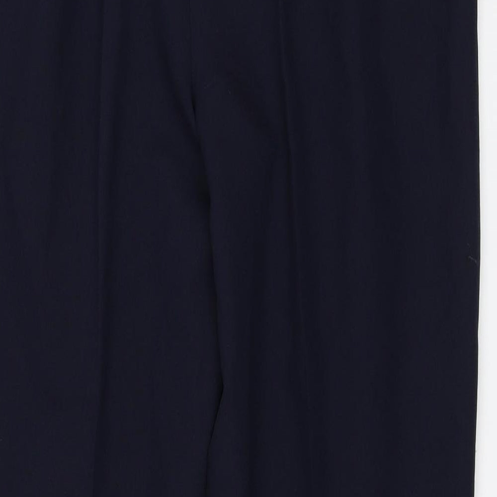 Womens UK Size 14 Berkertex Regular Fit Blue Trousers