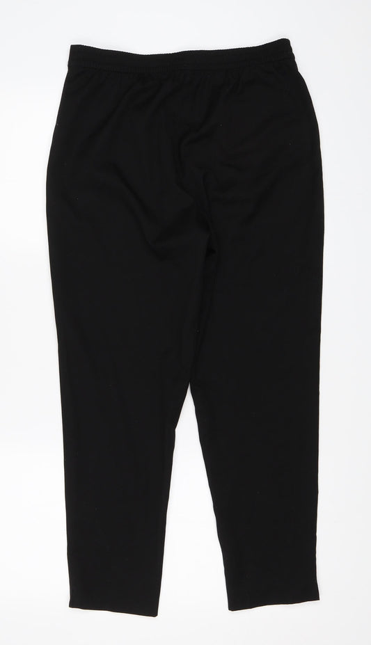 TU Womens Black Trousers Size 10 L26.5 in