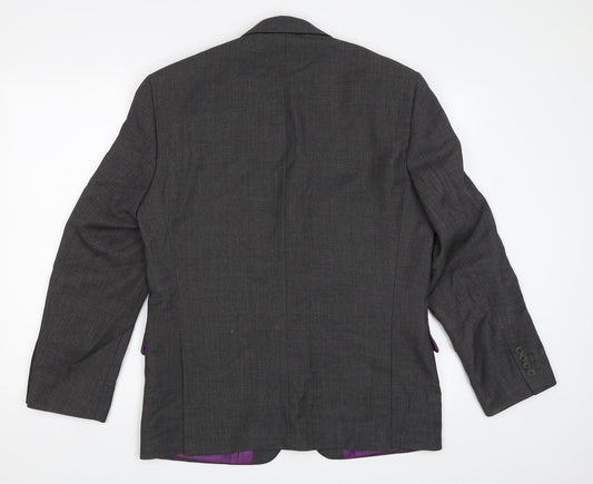 Mens UK Size 40 NEXT Regular Grey Suit Jacket