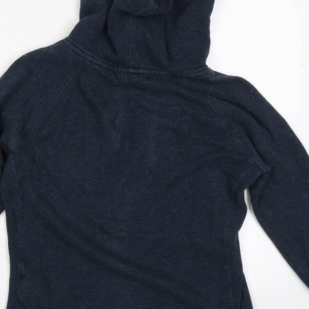 H&M Womens Blue Pullover Hoodie Size S