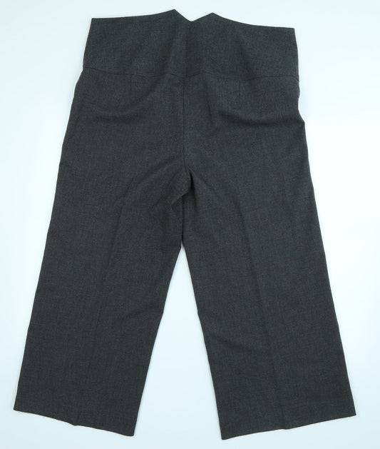 Womens UK Size 18 Evans Regular Fit Grey Trousers