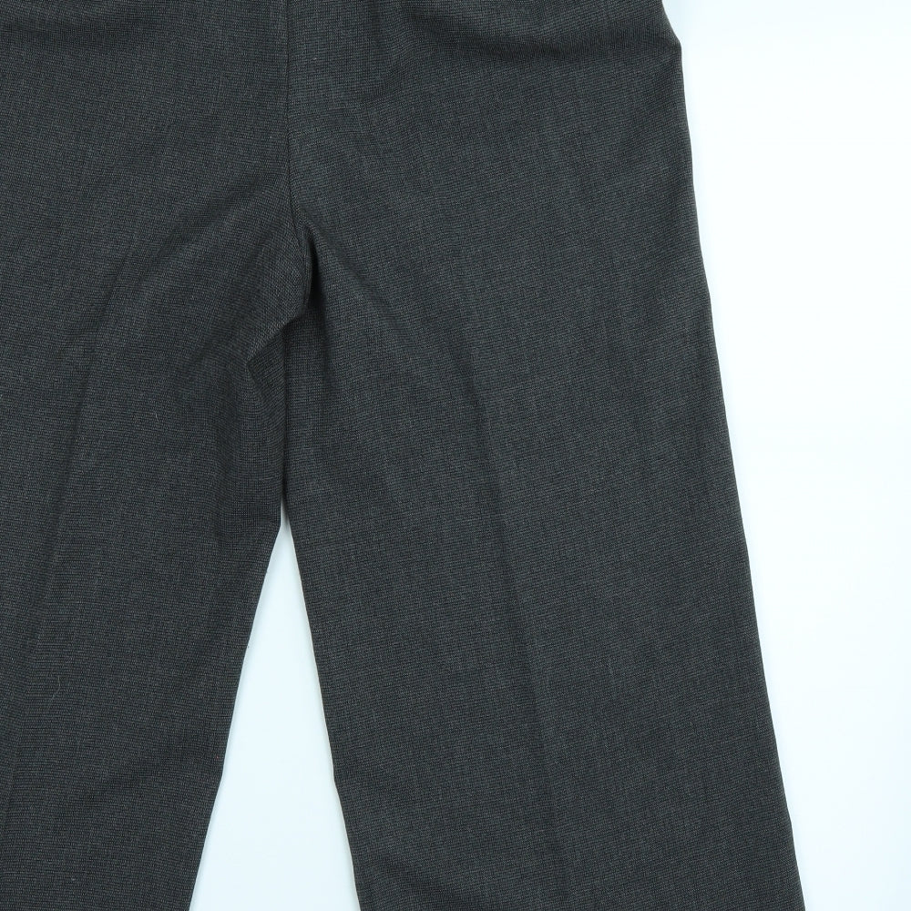 Evans Womens Grey Trousers Size 18 L25 in