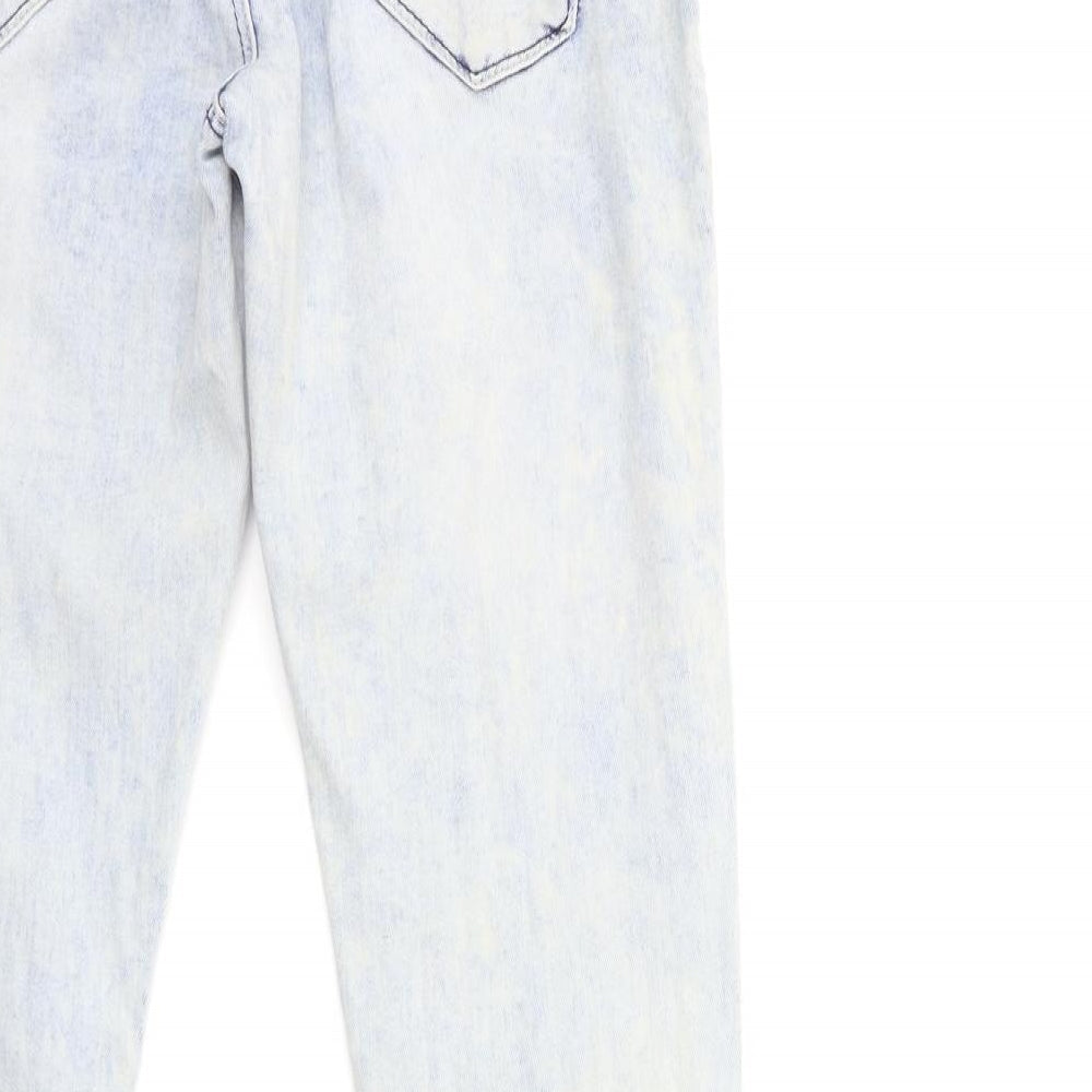 Denim & Co. Womens Blue Denim Skinny Jeans Size 8 L30 in