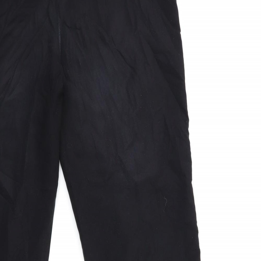 George Womens Black Trousers Size 14 L30 in