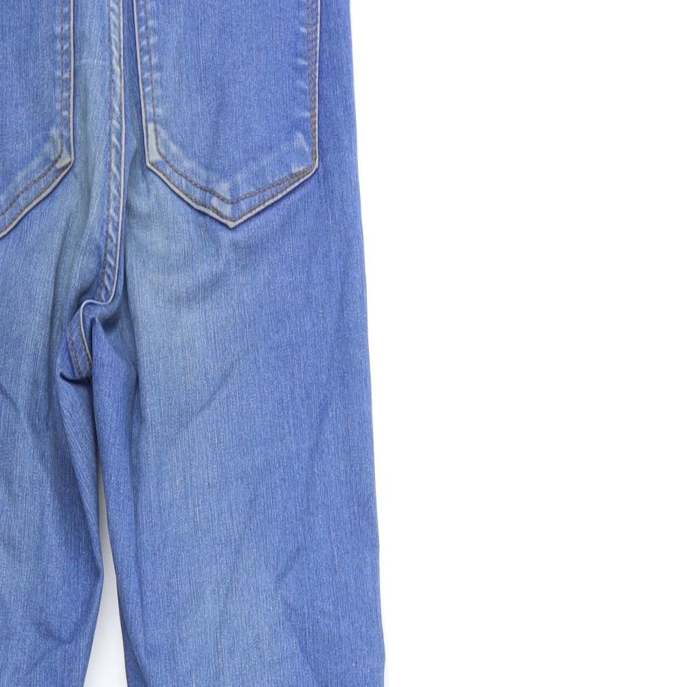 River Island Womens Blue Denim Skinny Jeans Size 6 L28 in