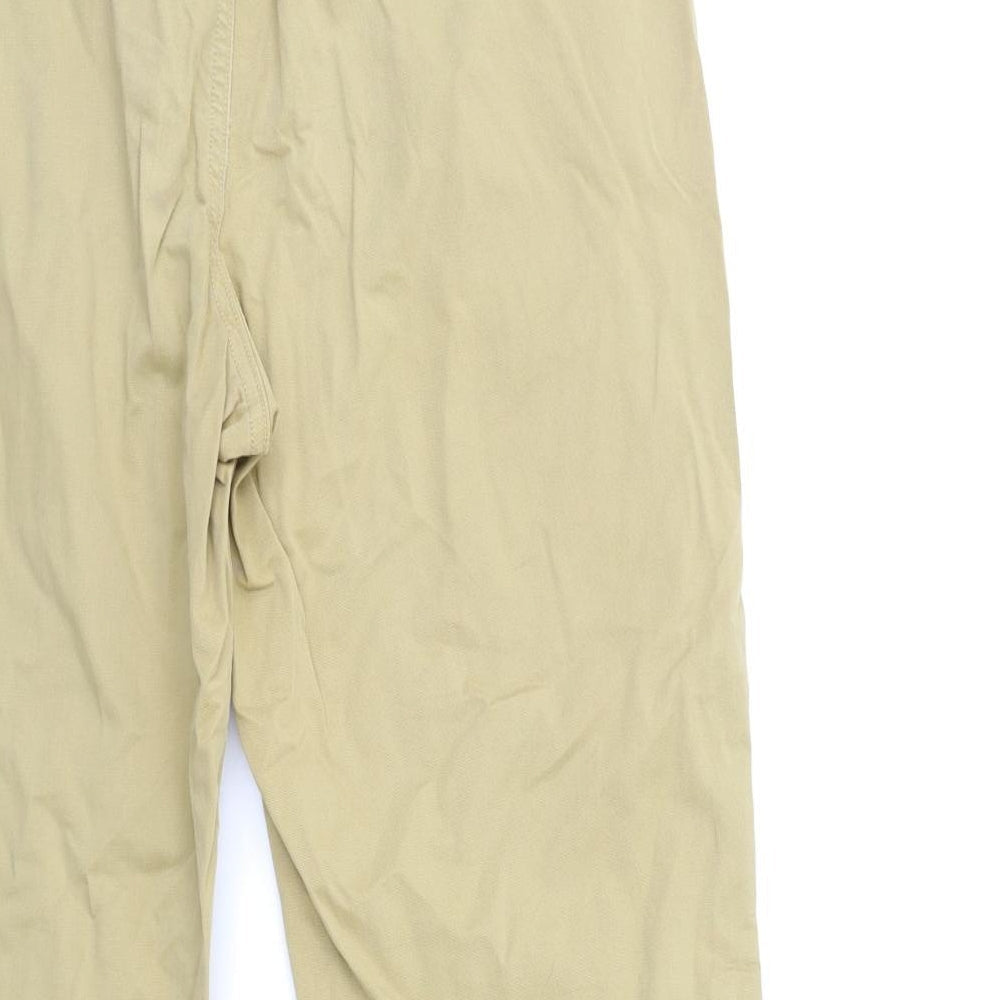 Womens UK Size 28 in Gap Regular Fit Chino Brown Trousers
