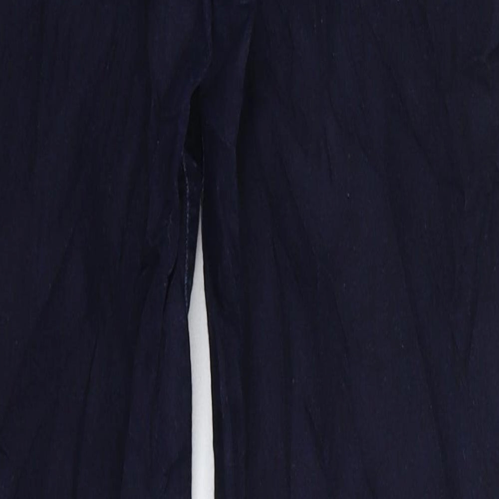 Brand and care label for Denim & Co. women’s blue denim skinny jeans, size UK 10, 29-inch leg