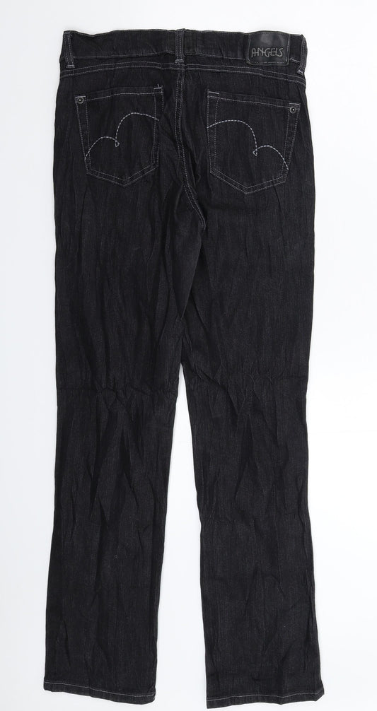 Mens UK Size 30 in Preworn Slim Fit Skinny Black Jeans