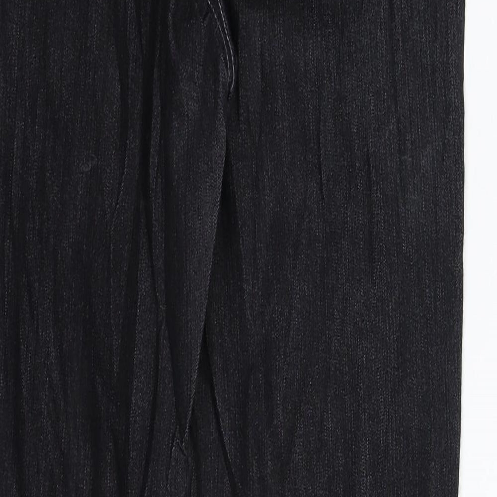 Mens UK Size 30 in Preworn Slim Fit Skinny Black Jeans