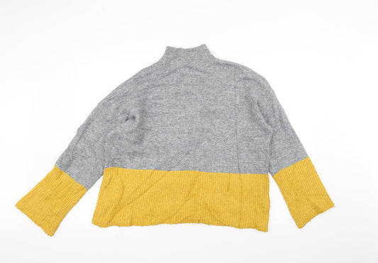 FOREVER 21 Womens Grey Pullover Jumper Size M