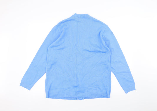 Womens UK Size M Preworn Blue Jacket