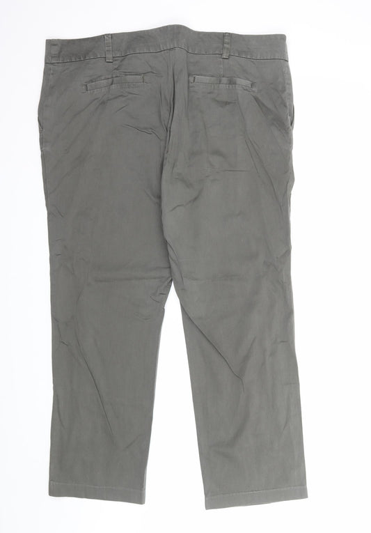 TU Mens Green Capri Jeans Size 18 L27 in