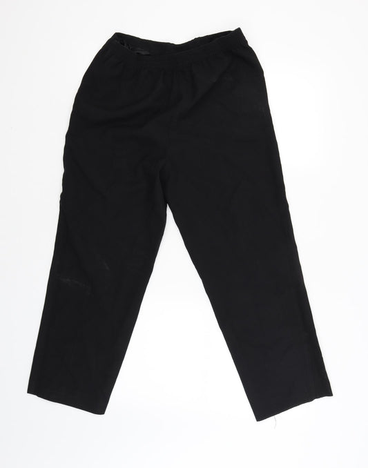 isle Womens Black Jegging Trousers Size 10 L26 in