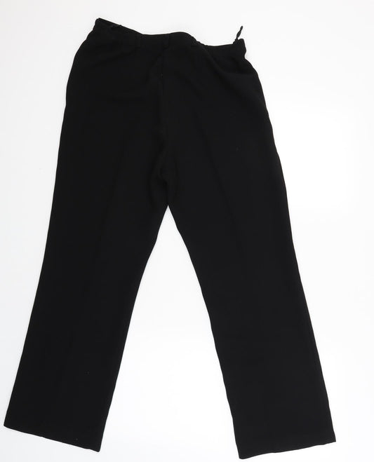 Autonomy Womens Black Jegging Trousers Size 12 L27.5 in