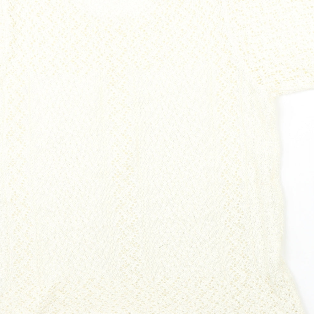 Berkertex Womens Ivory Pullover Jumper Size 10