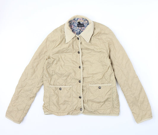 Womens UK Size 10 Topshop Brown Jacket