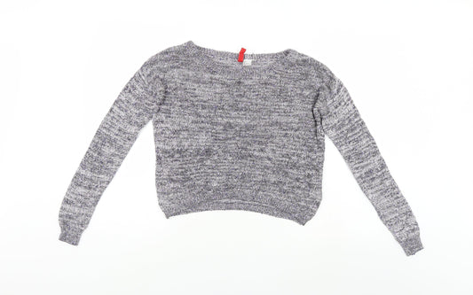 Divided Womens Multicoloured Pullover Jumper Size 6