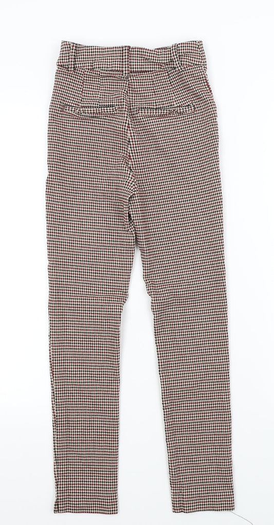 Womens UK Size 8 astradivarius Regular Fit Multicoloured Trousers