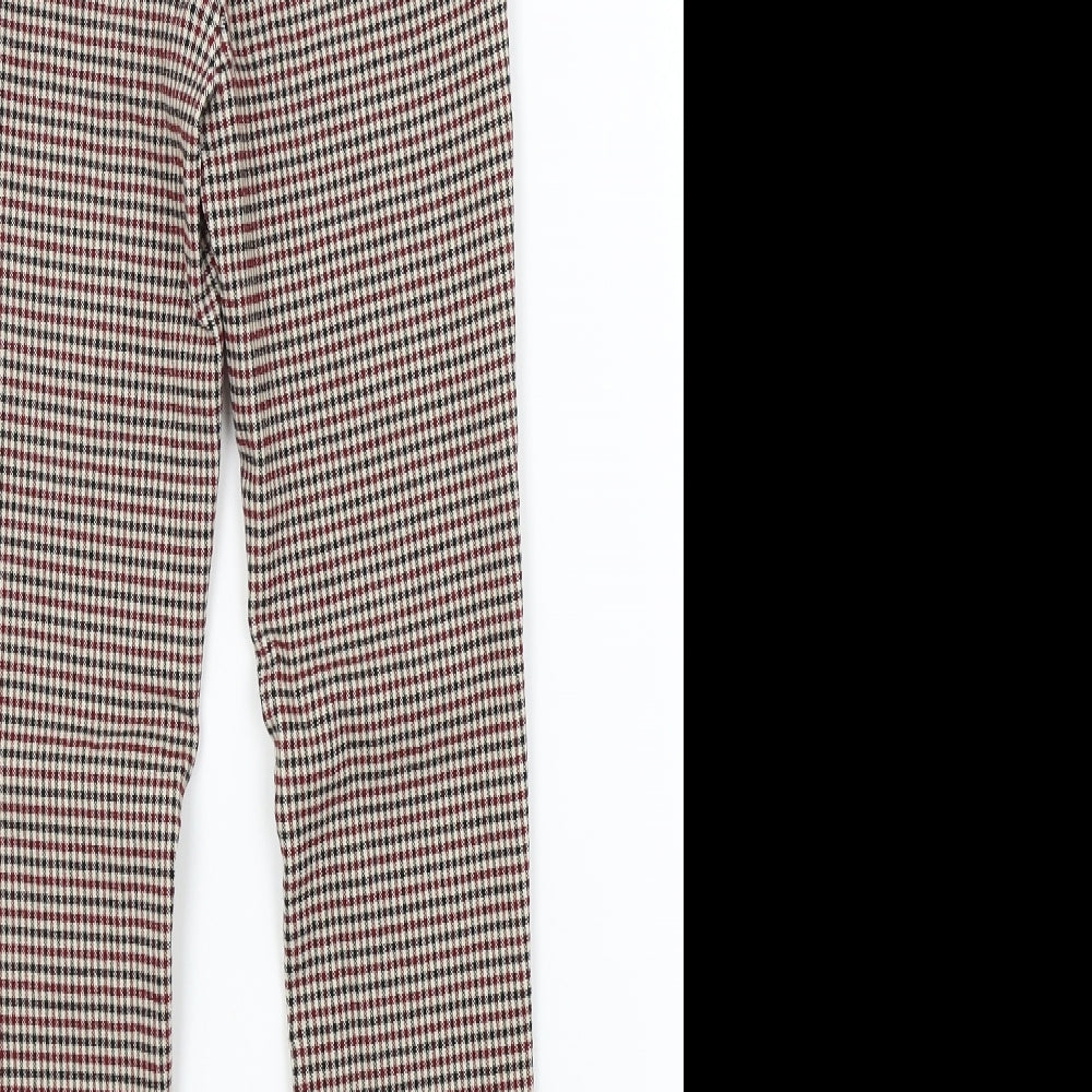 Womens UK Size 8 astradivarius Regular Fit Multicoloured Trousers