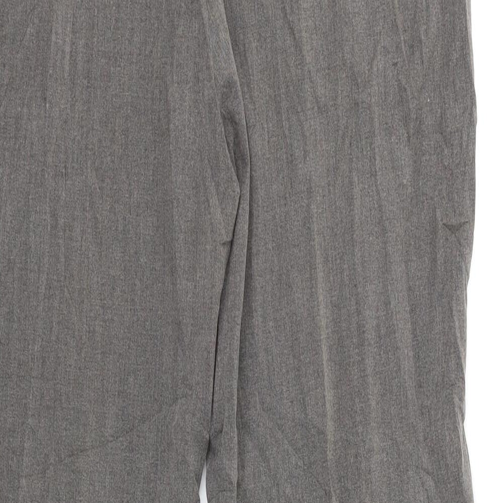 Womens UK Size 10 Marks and Spencer Regular Fit Grey Trousers