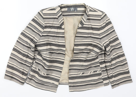 Womens UK Size 14 BHS Beige Jacket