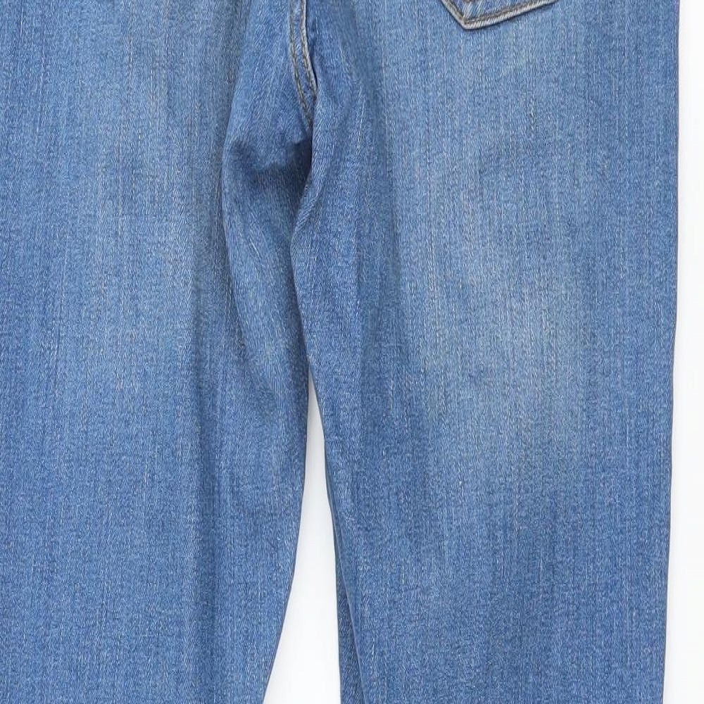 Denim & Co. Womens Blue Denim Skinny Jeans Size 6 L29 in