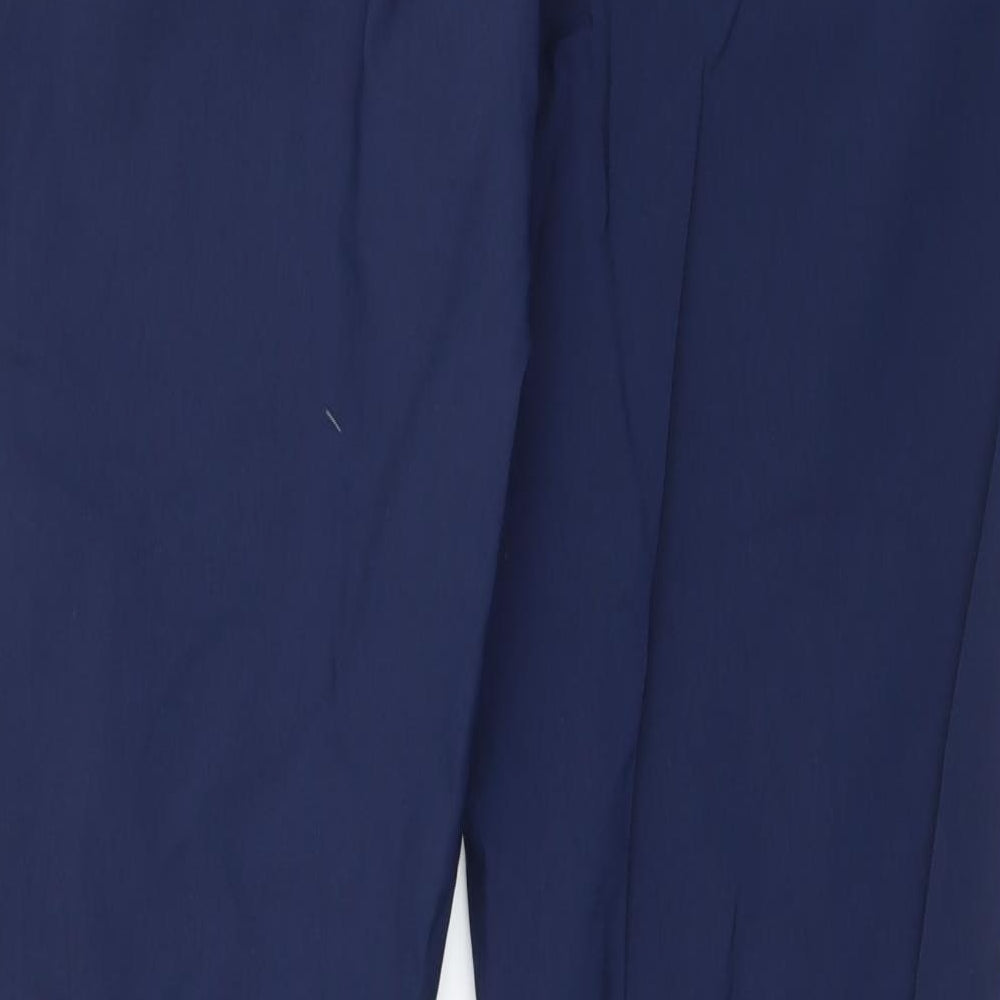TU Womens Blue Trousers Size 12 L30 in