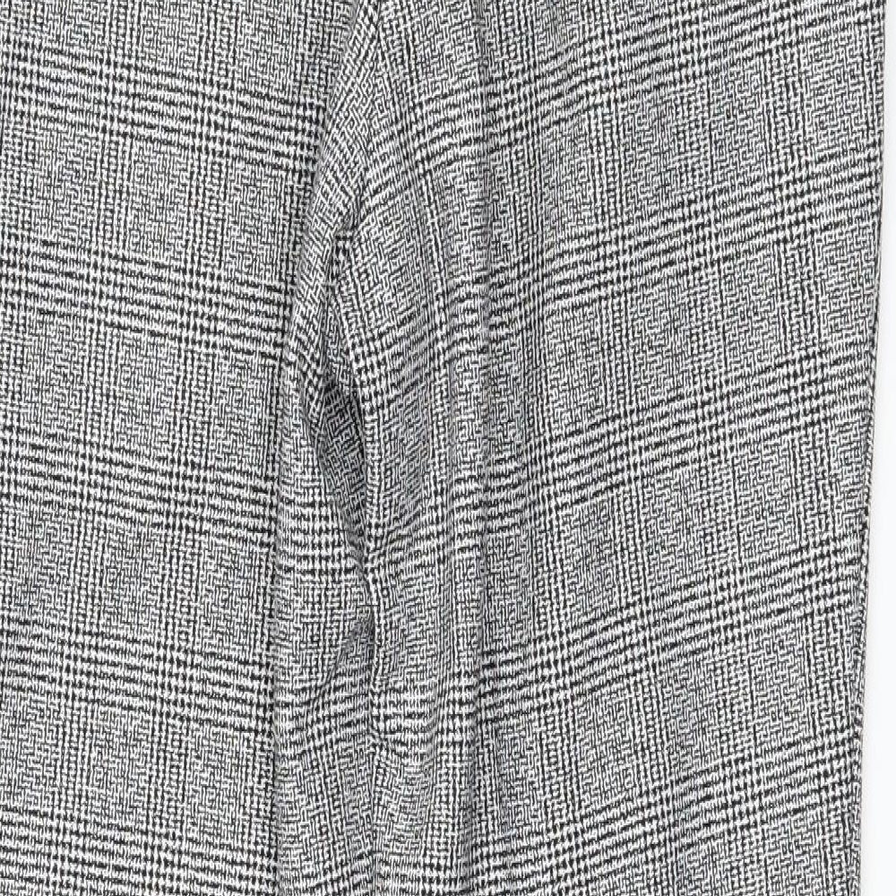 River Island Mens Green Check Trousers Size 30 in L26 in