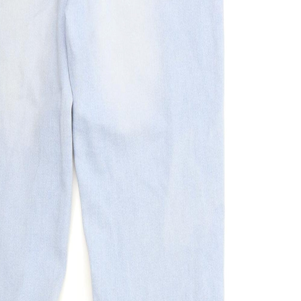 Denim & Co. Womens Blue Denim Skinny Jeans Size 6 L29 in