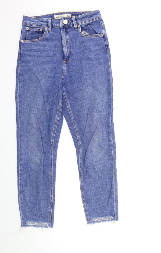 Womens UK Size 28 in ASOS Regular Fit Skinny Blue Jeans