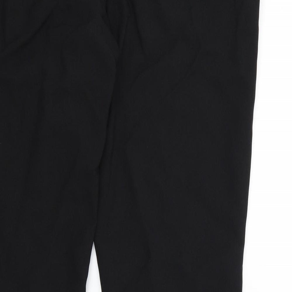 Primark Womens Black Trousers Size 12 L28 in