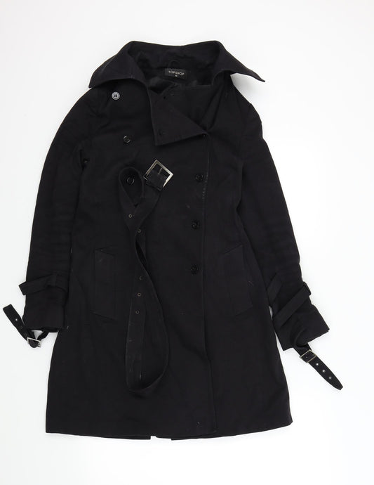 Womens UK Size 10 Topshop Black Jacket