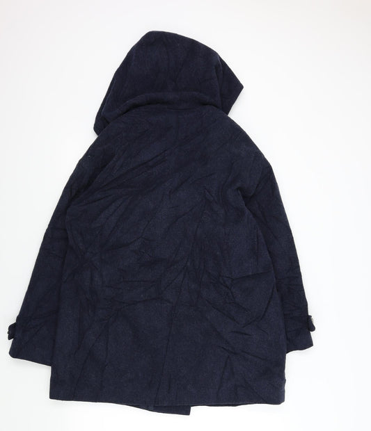 House of Fraser Womens Blue Jacket Coat Size 12