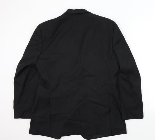 Mens UK Size L greenwood Regular Black Suit Jacket