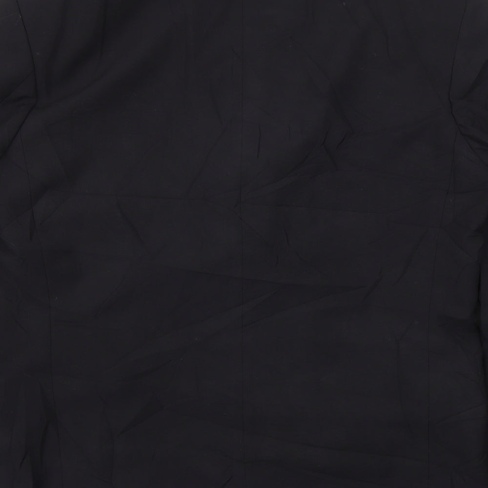 Mens UK Size 40 Preworn Regular Black Suit Jacket
