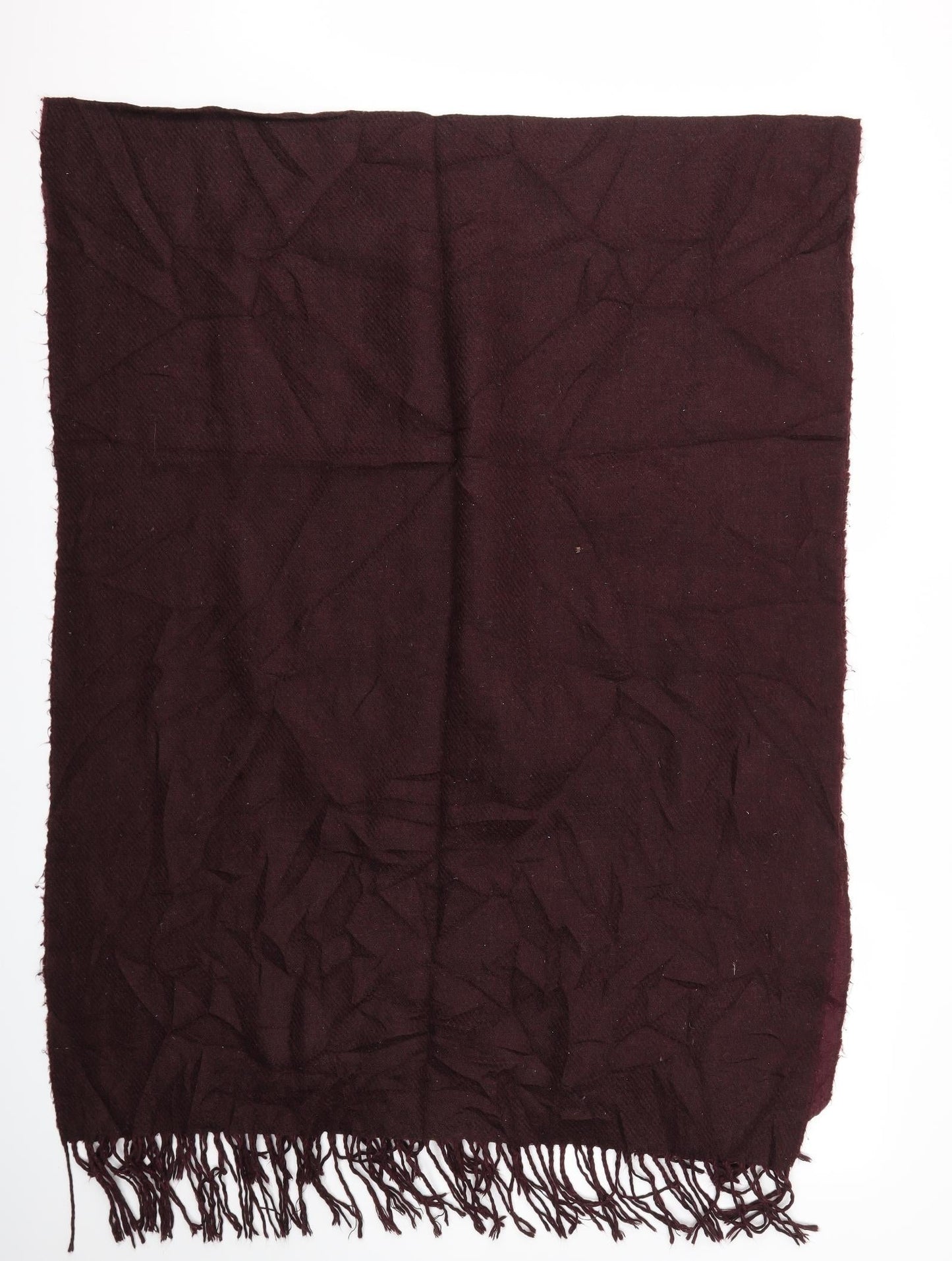 Preworn Unisex Purple Scarf