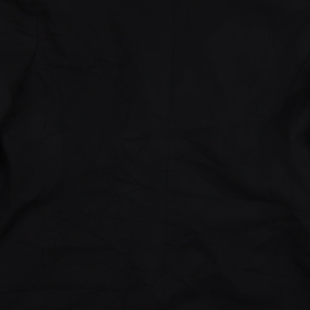 Womens UK Size 12 Asda George Regular Black Blazer