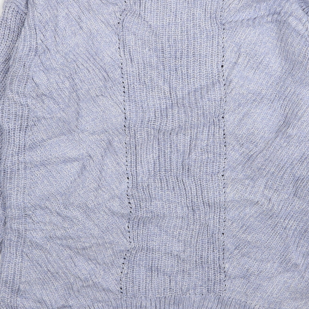 M&S Womens Blue Pullover Jumper Size S
