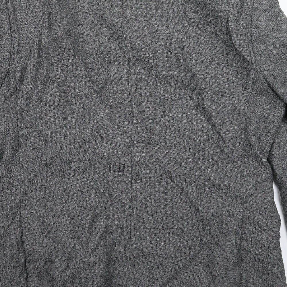 Mens UK Size 44 Preworn Regular Grey Suit Jacket