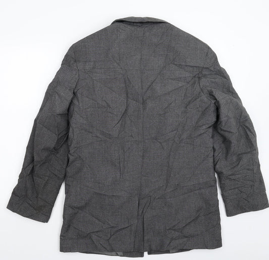 Mens UK Size M Tom Wolfe Grey Jacket