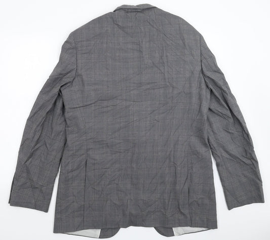 Mens UK Size 42 Marks and Spencer Regular Grey Suit Jacket
