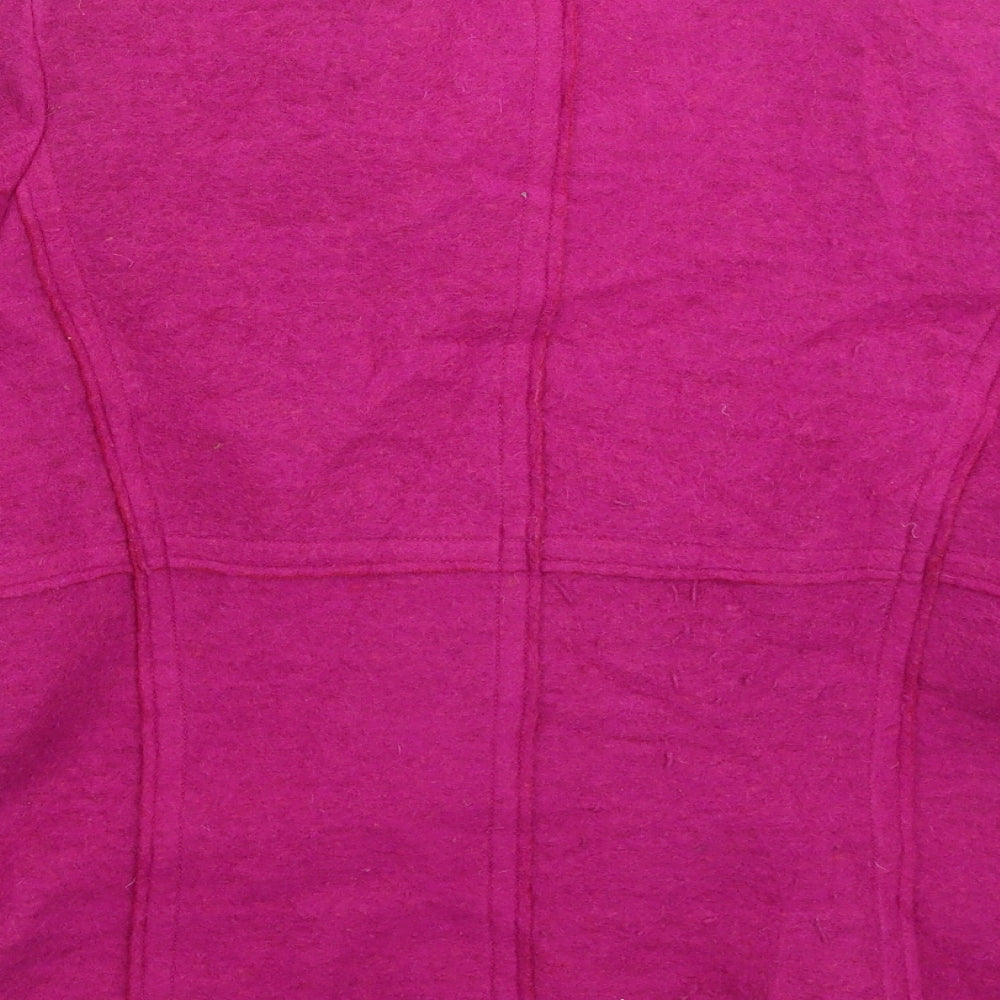 Verse Womens Pink Jacket Blazer Size L