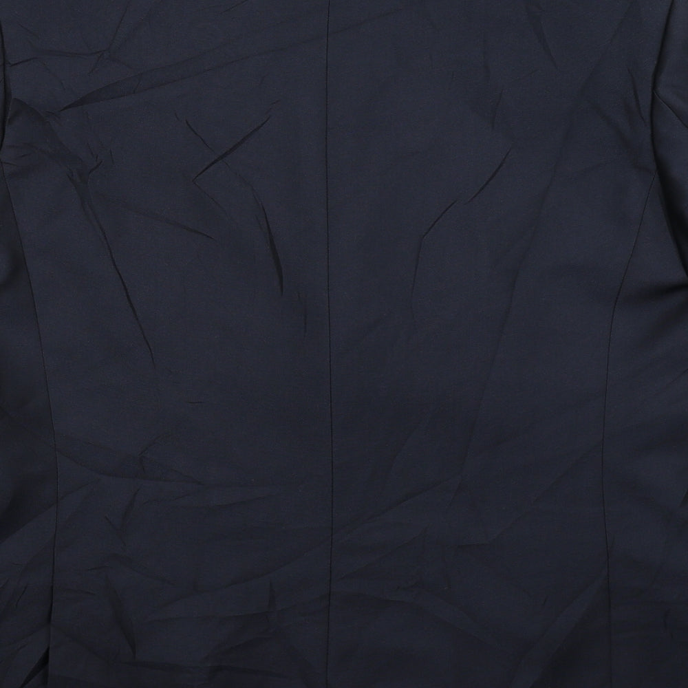 Mens UK Size 44 Ventuno 21 Regular Blue Suit Jacket