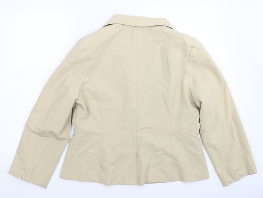 Atmosphere Womens Beige Jacket Suit Jacket Size 18
