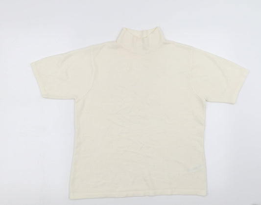 BHS Womens Ivory Pullover Jumper Size 14