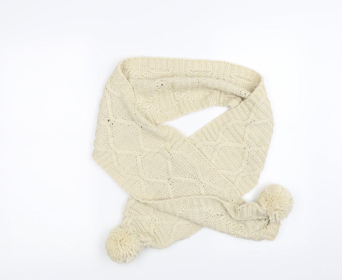 Preworn Womens Ivory Scarf