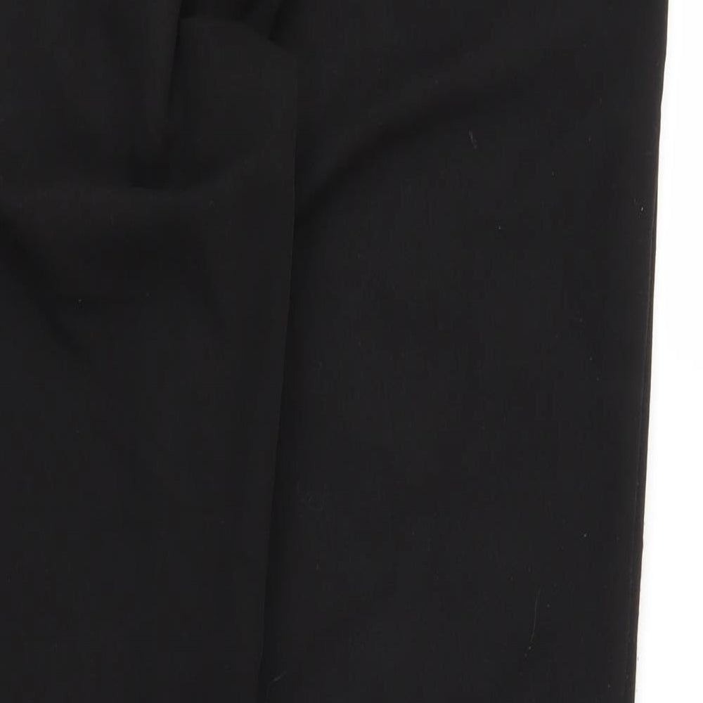 New Look Womens Black Carrot Trousers Size 12 L25 in