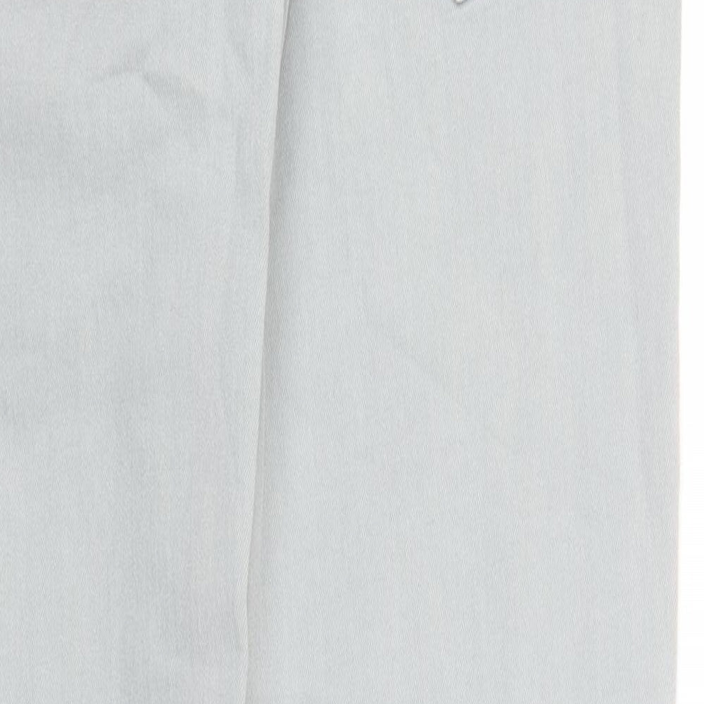 Womens UK Size 12 Blue Motion Regular Fit Tapered Grey Jeans